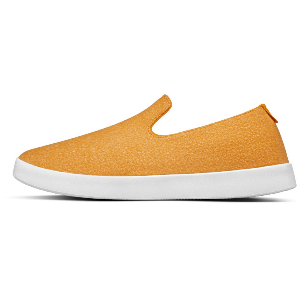 Allbirds Women\'s Slip-Ons Yellow - Wool Loungers - 24897UFWP